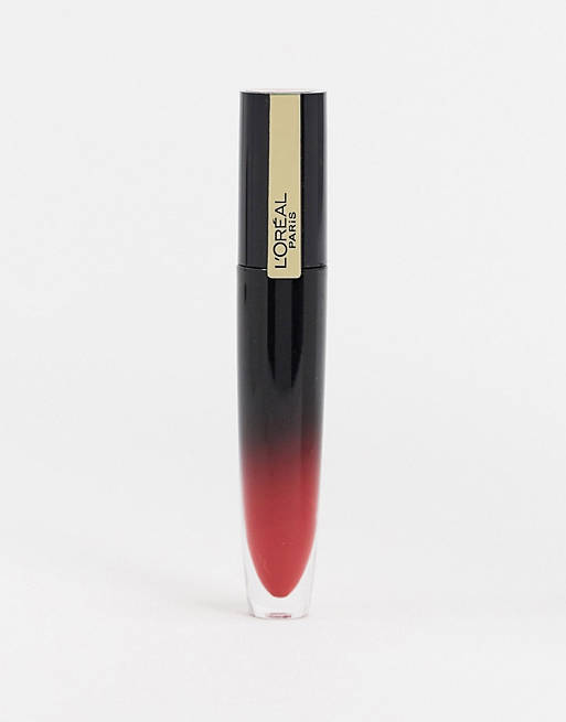 L'Oreal Paris – Brilliant Signature High Shine Colour Lip Ink – Pomadka do ust – Be Powerful