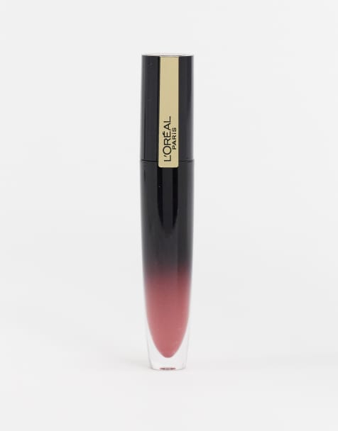 L'Oreal Paris - Brilliant Signature - Rouge à lèvres ultra brillant, impact couleur maximal - Be Outstanding
