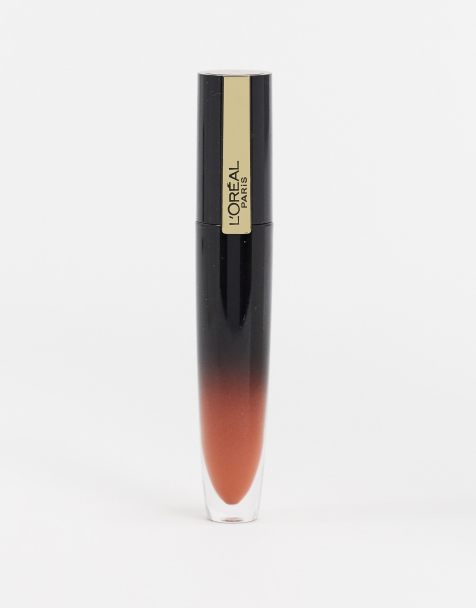 L'Oreal Paris - Brilliant Signature - Rouge à lèvres ultra brillant, impact couleur maximal - Be Unfraid