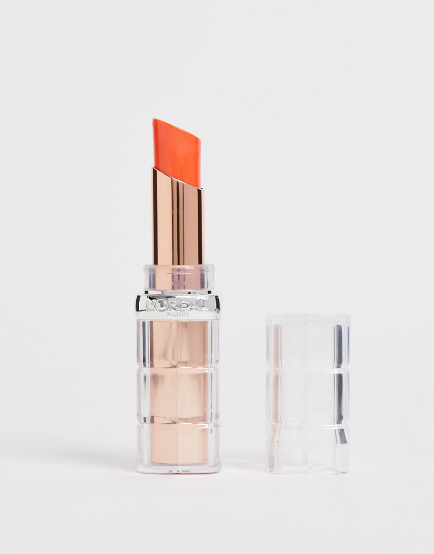 L'Oreal Paris - Color Riche Plump and Shine Lipstick - 101 Nectarine-Oranje