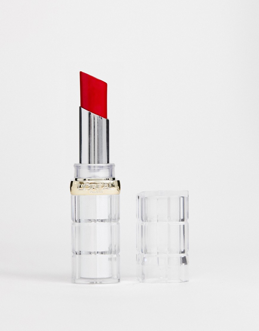 LOreal Paris Color Riche Shine Lipstick 350 Insanesation-Red