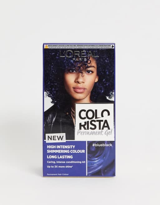 L'Oreal Paris Colorista Blue Black Permanent Gel Hair Dye