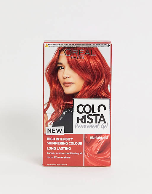 L'Oreal Paris Colorista Bright Red Permanent Gel Hair Dye
