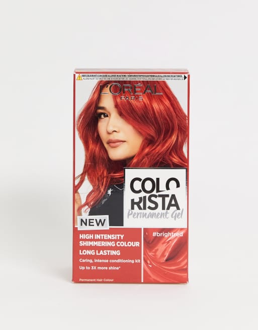 L'Oreal Paris Colorista Bright Red Permanent Gel Hair Dye ...