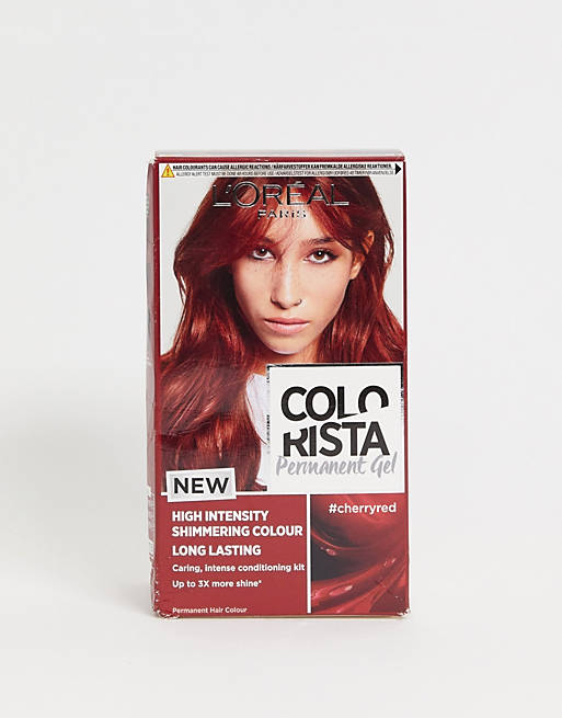 L'Oreal Paris Colorista Cherry Red Permanent Gel Hair Dye