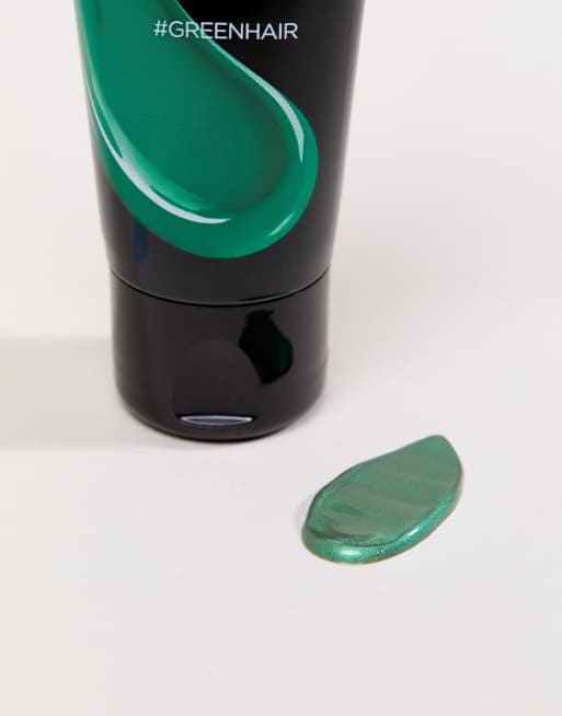 L Oreal Paris Colorista Hair Makeup Green Temporary Brunette Hair