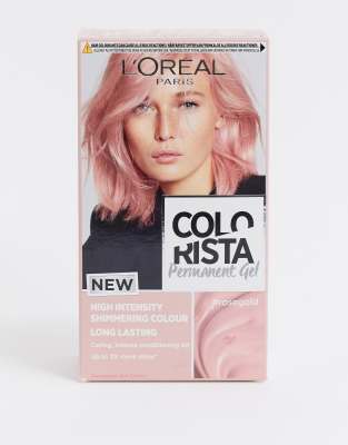 L Oreal Paris Colorista Rose Gold Permanent Gel Hair Dye Asos