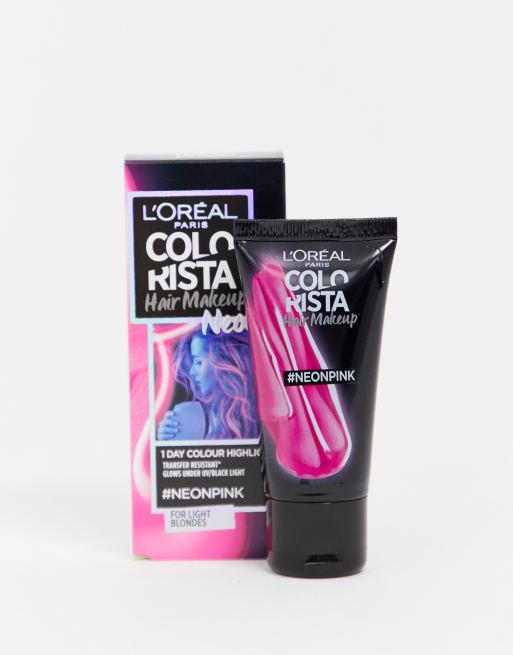 verzoek Charles Keasing compileren L'Oreal Paris - Colorista - Tijdelijke haarverf 'Neon' 21 roze | ASOS