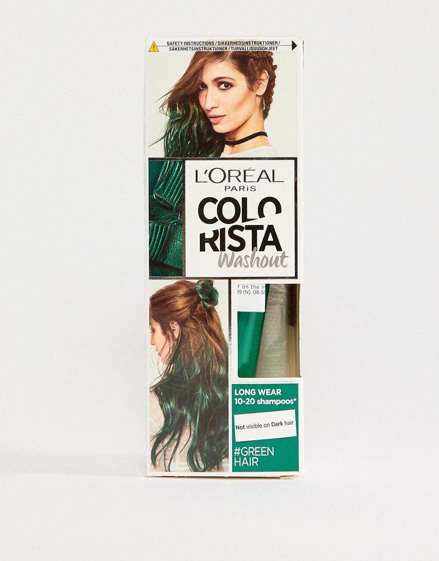 L'Oreal Paris - Colorista Wash Out - Haarkleuring - Groen