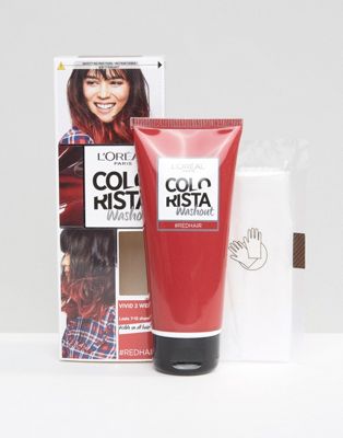 L'Oreal Paris - Colorista Wash Out - Haarkleuring - Rood