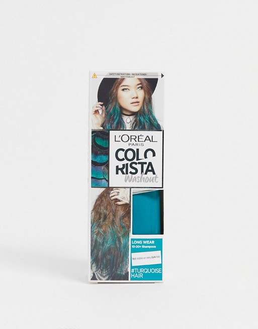 L'Oreal Paris Colorista Wash Out Hair Colour - Turquoise