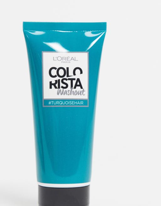 L Oreal Paris Colorista Wash Out Hair Colour Turquoise