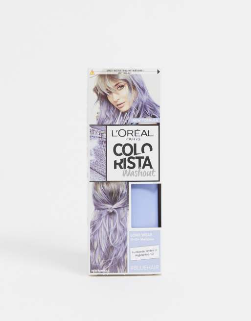 L'Oreal Paris Colorista Wash Out
Hair Colour - Blue, Zmywalna - niebieski kolor