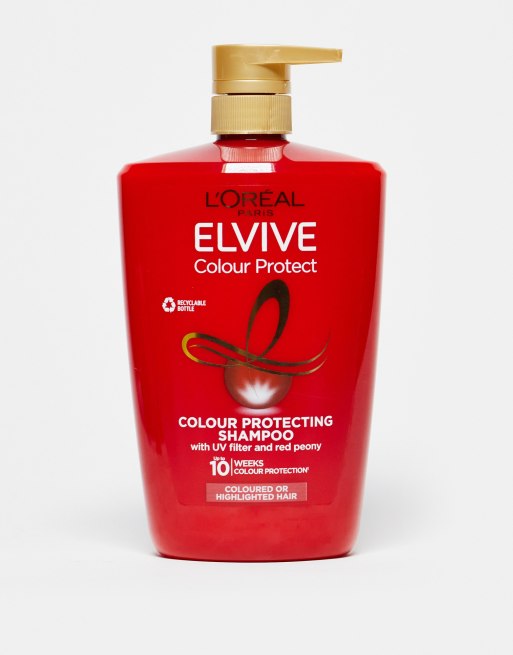 L'Oreal Paris - Elvive Dream Colour - Shampoo protettivo per capelli colorati formato XL con erogatore 1 l