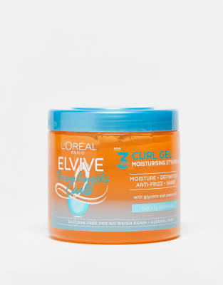 L'Oréal Paris - Elvive Dream Lengths Curls - 3 Tage Styling Gel - 400 ml-Keine Farbe