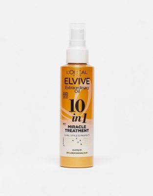 L'Oréal Paris - Elvive Extraordinary Oil 10 in 1 Miracle Treatment - Leave-in-Spray für trockenes, widerspenstiges Haar,...