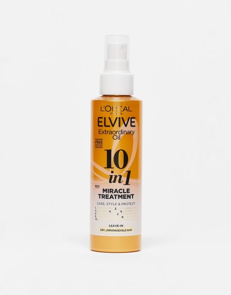 L'Oréal Paris - Elvive Extraordinary Oil 10 in 1 Miracle Treatment - Spray senza risciacquo per capelli secchi e ribelli 150 ml - view 1