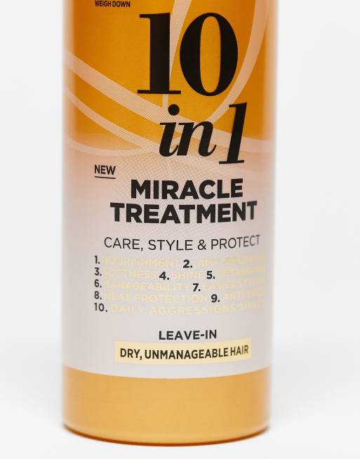 L'Oréal Paris - Elvive Extraordinary Oil 10 in 1 Miracle Treatment - Spray senza risciacquo per capelli secchi e ribelli 150 ml, 2 di 4
