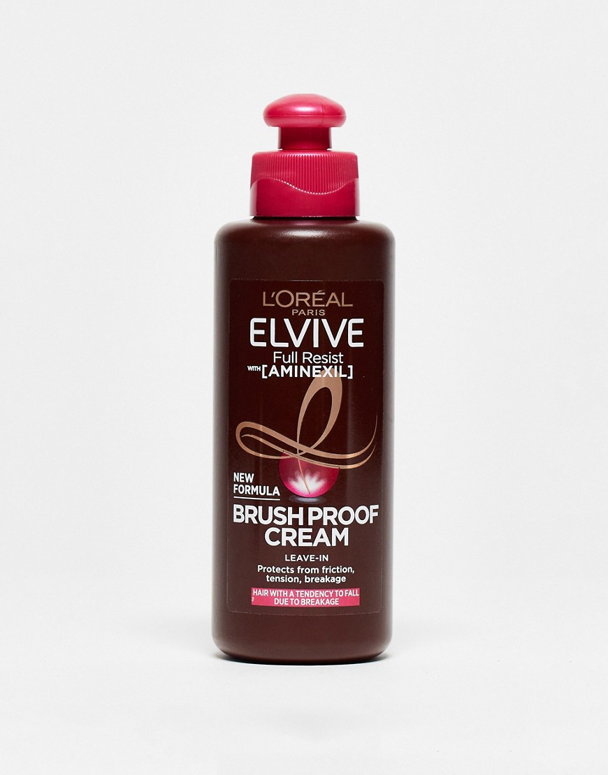 L’Oreal Paris Elvive Full Resist Brush-Proof Cream With Aminexil for Hair Fall Due to Breakage 200ml-No colour
