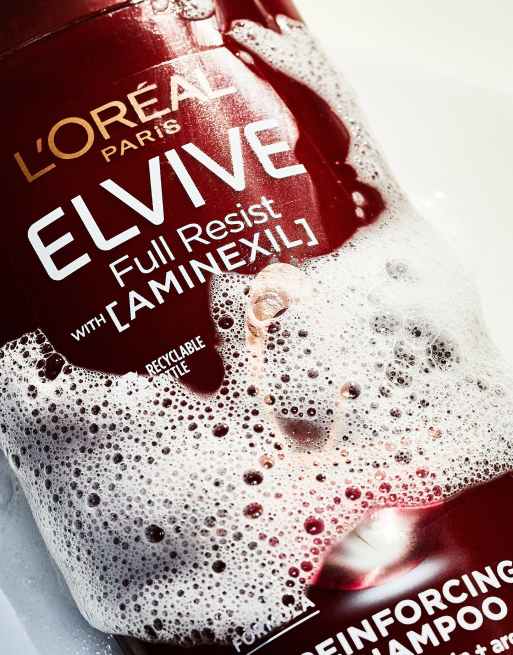 L'Oreal Paris Elvive Full Resist Reinforcing Shampoo With Aminexil 400ml |  ASOS