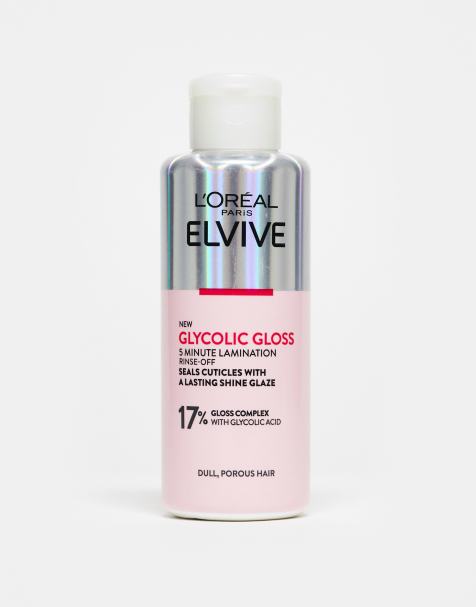 L'Oreal Paris - Elvive Glycolic Gloss, 5 Minute Lamination Treatment for Dull Porous Hair 200 ml - view 1