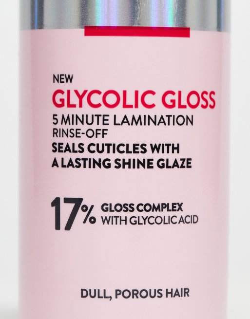 L'Oreal Paris Elvive Glycolic Gloss, 5 Minute Lamination Treatment for Dull Porous Hair 200ml