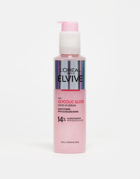 L'Oreal Paris Elvive Glycolic Gloss Leave-In Serum for Dull Hair 150ml - view 1