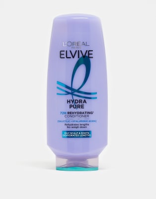 L'Oreal Paris Elvive - Hydra Pure - 72h Rehydrierender Conditioner, 400 ml-Keine Farbe