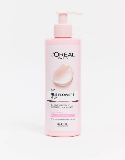 L'Oreal Paris Fine Flowers Cleansing Milk Makeup Remover