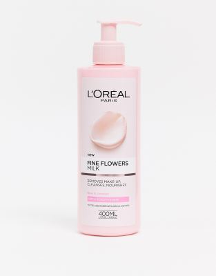 L'Oreal Paris - Fine Flowers - Reinigungsmilch Make-up-Entferner-Keine Farbe