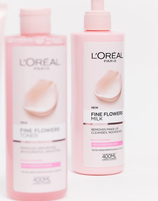 L'Oreal Paris – Fine Flowers – Reinigungsmilch Make-up-Entferner, 2 von 4