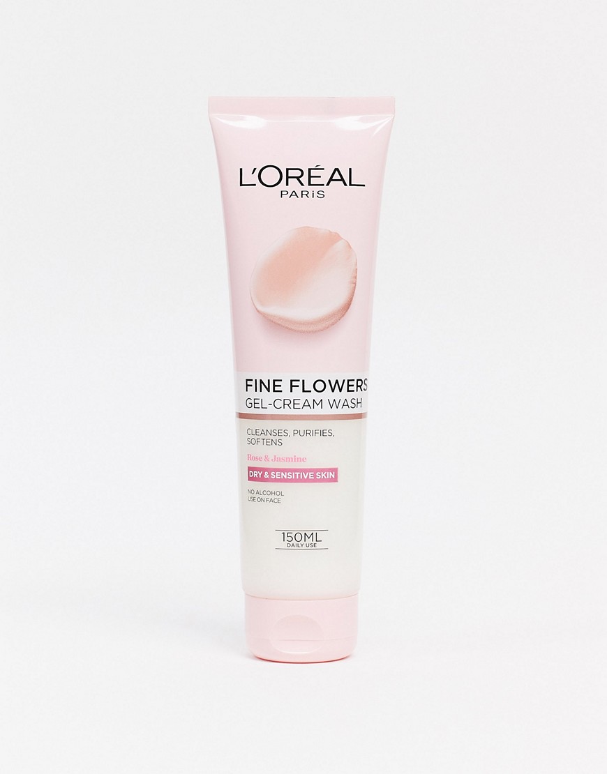L'Oreal Paris Fine Flowers Rose & Jasmine Cleansing Cream-No colour