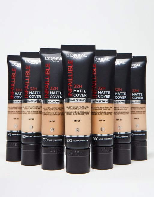 Loreal L'Oreal Infallible 24H Matte Foundation 35 ml-145 ROSE BEIGE