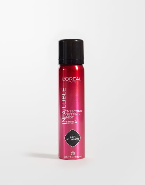 L'Oreal Paris Infallible 3-Second Makeup Setting Spray Mist Cherry 75ml - view 1