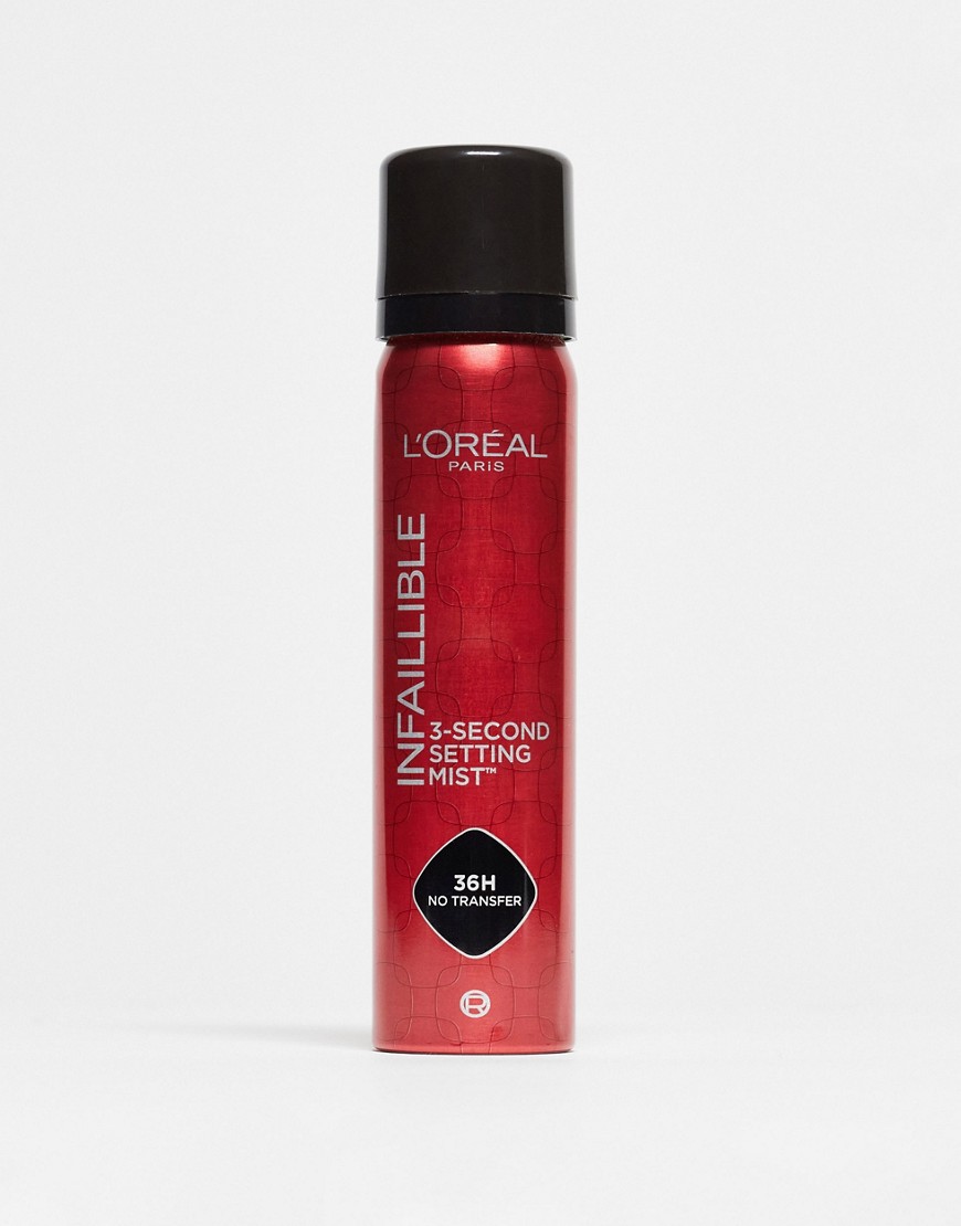 L’Oreal Paris Infallible 3-Second Setting Spray-No colour
