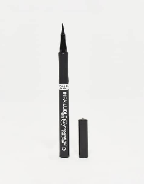L'Oreal Paris – Infallible Grip Precision Felt 0,4mm 27H Longwear Eyeliner – Svart eyeliner - view 1
