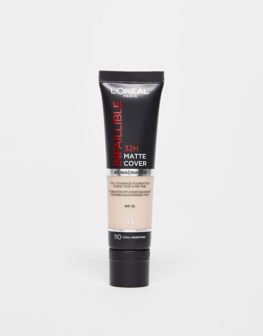 L'Oreal Paris – Infallible – Matte 24-Stunden-Foundation mit LSF 18 | ASOS