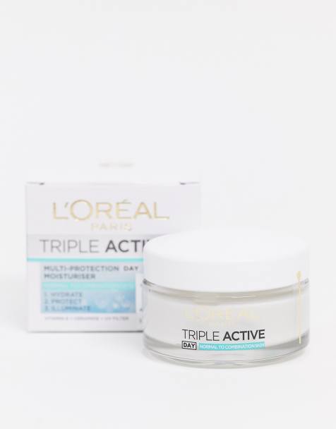 L'Oreal Paris – Krem nawilżający na dzień Triple Active działający przez 24 godziny - view 1