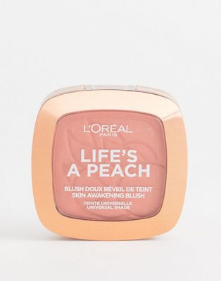 LOreal Paris Life's a Peach Blush Powder - ASOS Price Checker