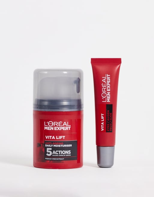 L'Oreal Paris – Men Expert – Get Better With Age – Zestaw kosmetyków usuwających oznaki starzenia dla mężczyzn