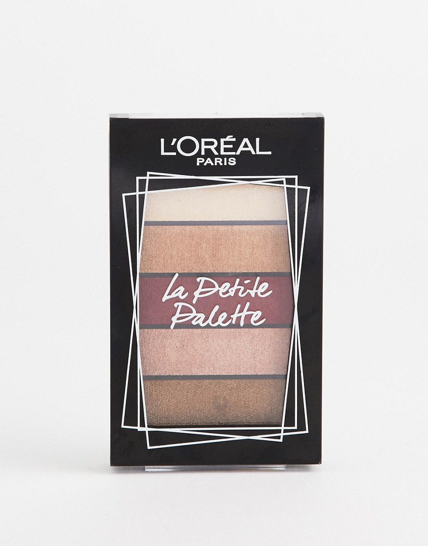 L'Oréal Paris Mini Eyeshadow Palette 02 Nudist-Multi