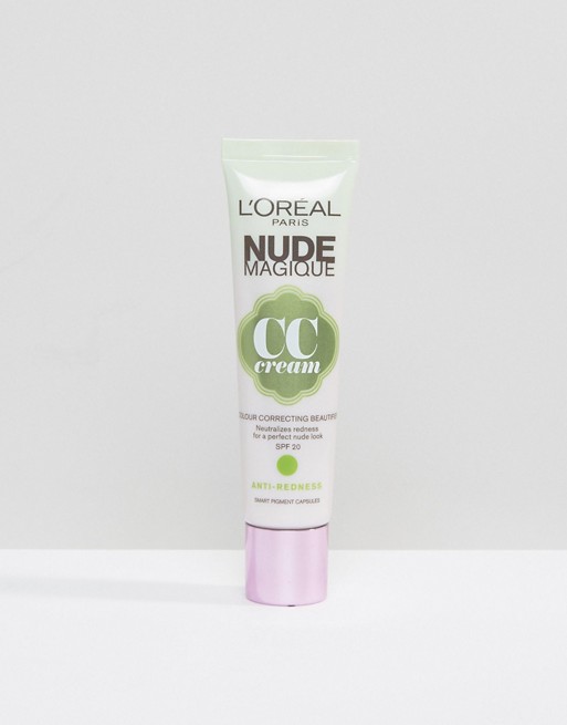 LOreal Glam Nude - Anti Redness CC Cream 30ml (2017 New 