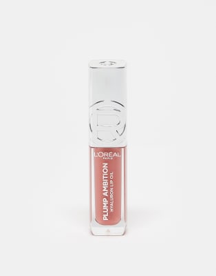 L'Oreal Paris – Plump Ambition – Läppglans – 650 Nude Macaron - view 1
