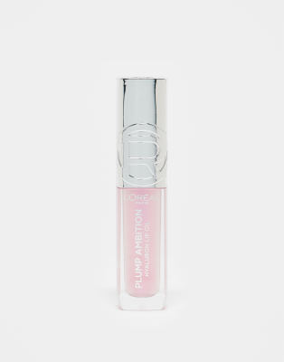 L'Oreal Paris - Plump Ambition - Lippenöl mit Hyaluron - 101 Cristal Clear-Transparent