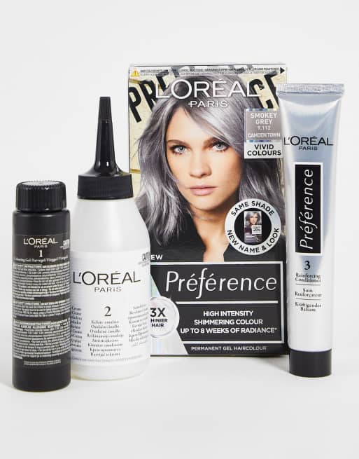 L'Oreal Preference Vivids Colorista SMOKEY GREY 9.11 SILVER