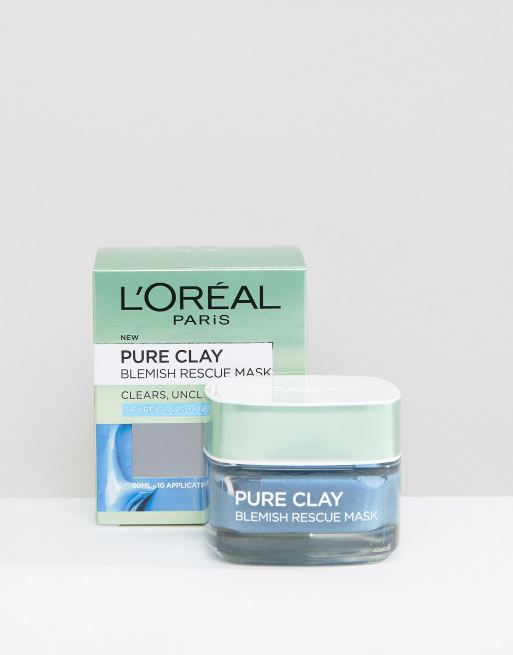 L'Oreal Paris Pure Clay Rescue Face Mask ASOS