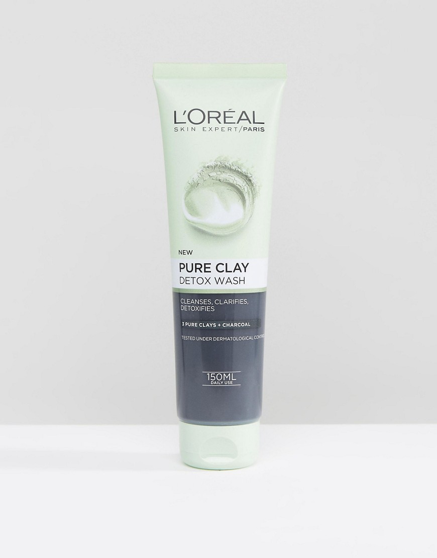 L'Oreal Paris - Pure Clay Detox - Gezichtsmasker-Zonder kleur