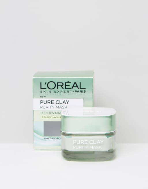 L'Oreal Paris Pure Clay Face Mask ASOS