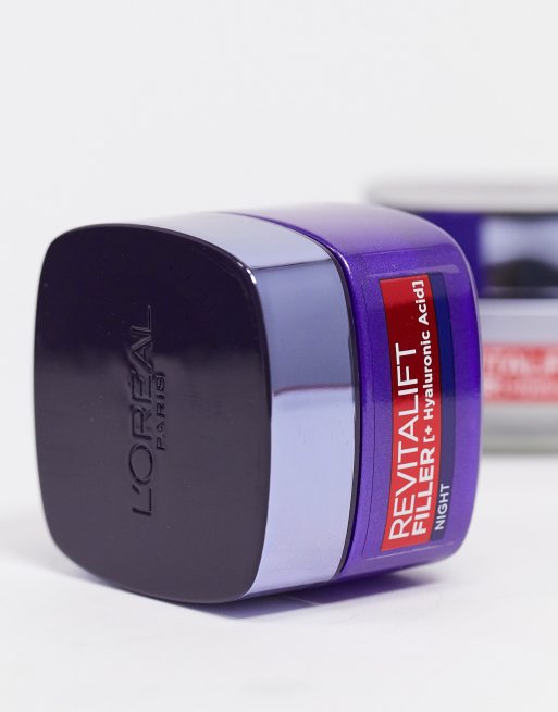 L'Oreal Paris - Revitalift filler anti ageing replumping night cream, 2 van 4