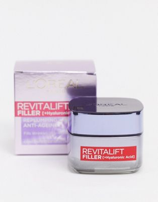 L'Oreal Paris Revitalift Filler Anti-Wrinkle Replumping Day Cream - ASOS Price Checker
